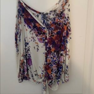 Love Stitch floral tank top